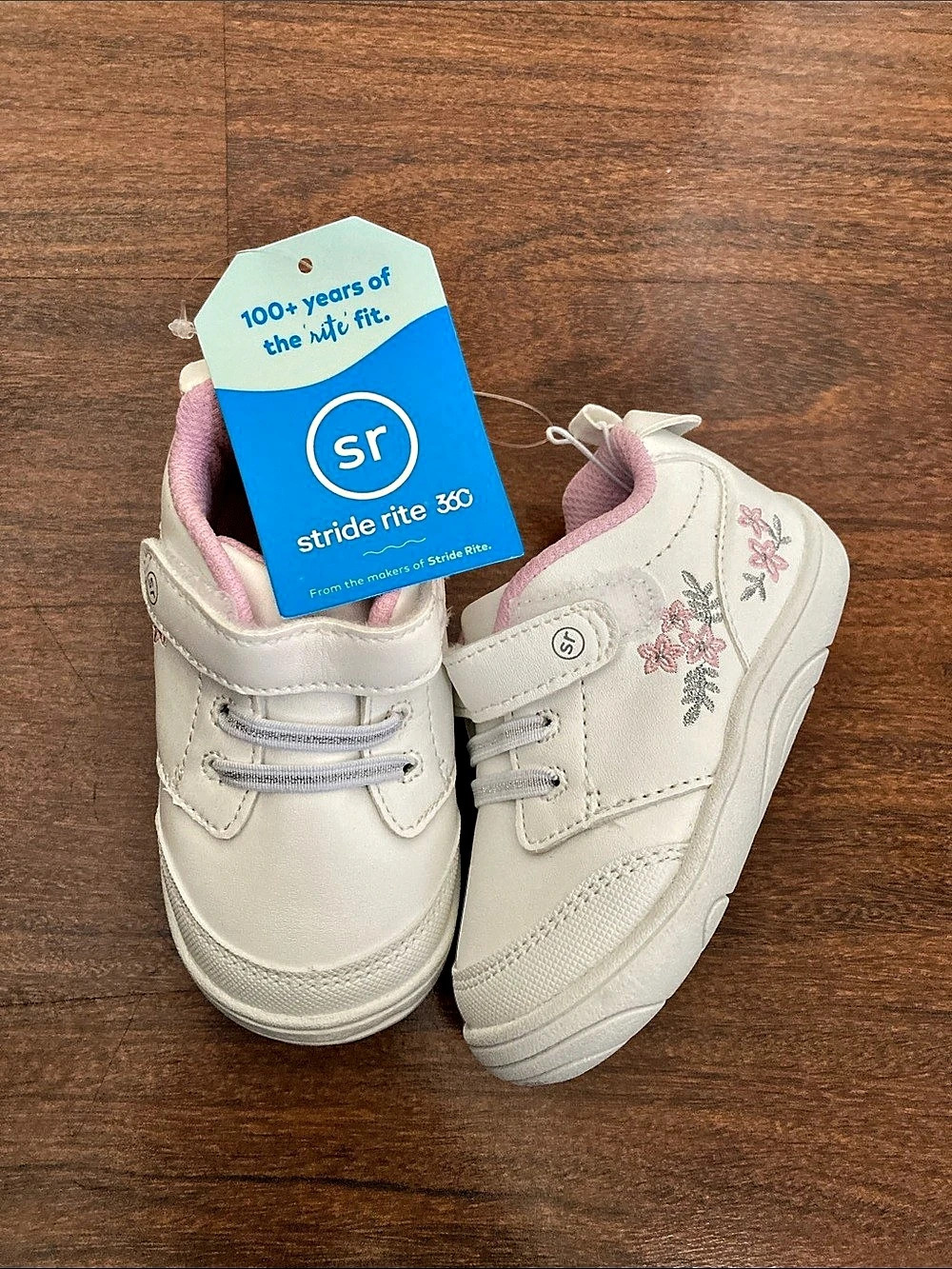 Stride Rite 360 Floral Sneakers Baby US 6 NWT